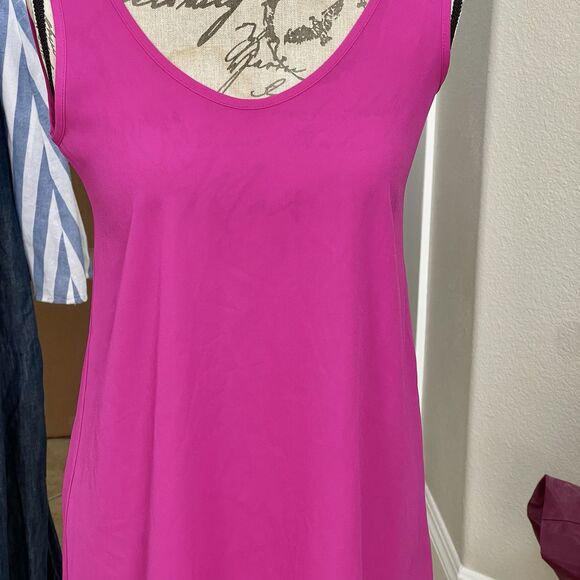 Soprano Womens Blouse Tank Top Sz Small Pink Sleeveless Boho, Colorful Feminine - Picture 5 of 9